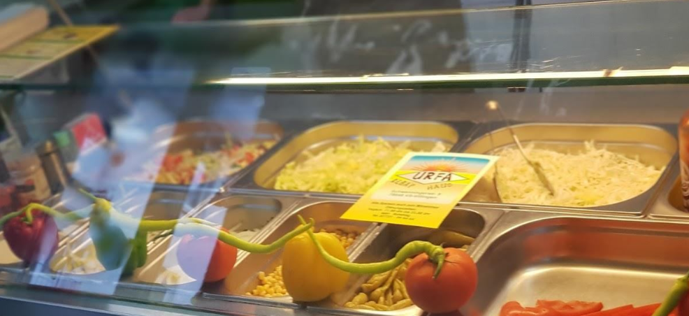 Frische Salattheke